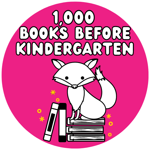 1,000 Books Before Kindergarten graphic button