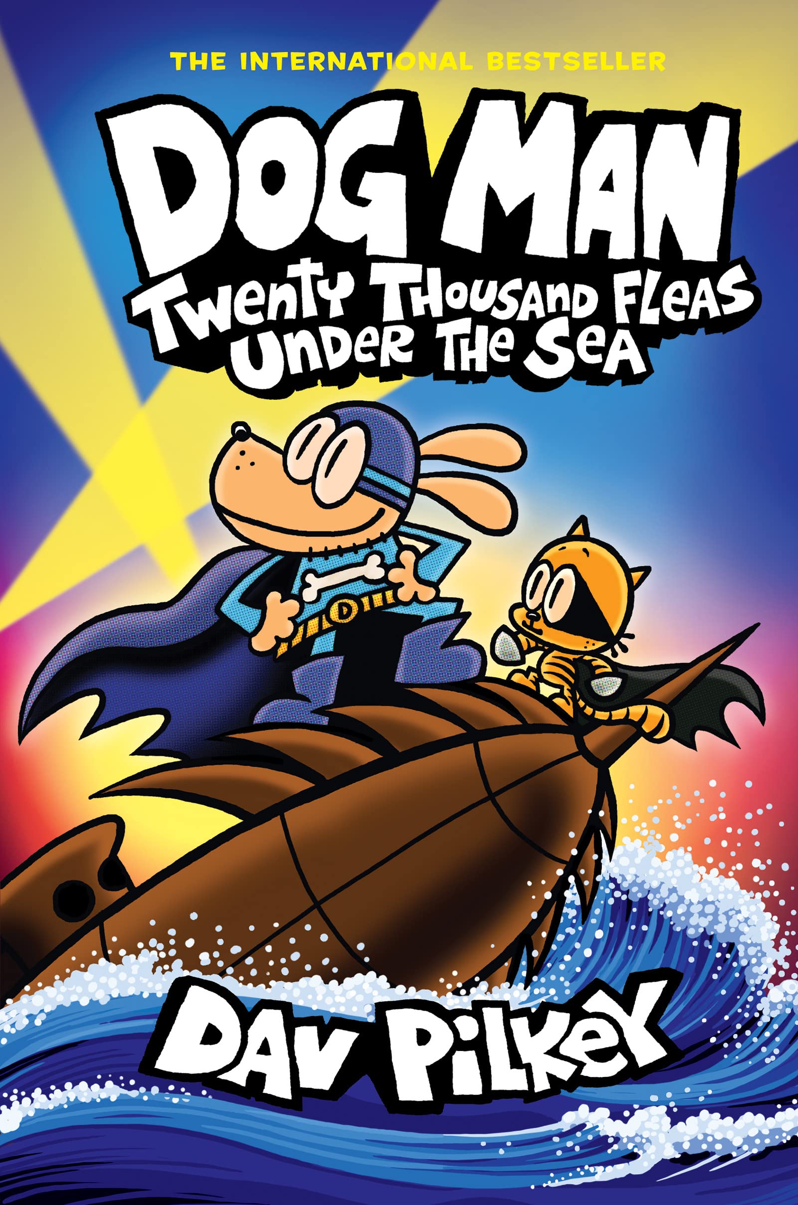 Dogman 10,000 Fleas Under the Sea Book Cover