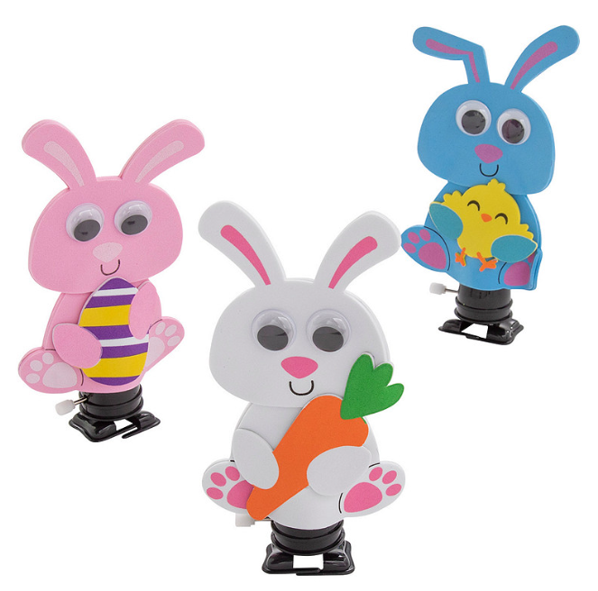 Bunny Wind-Up Toy Craft Kit