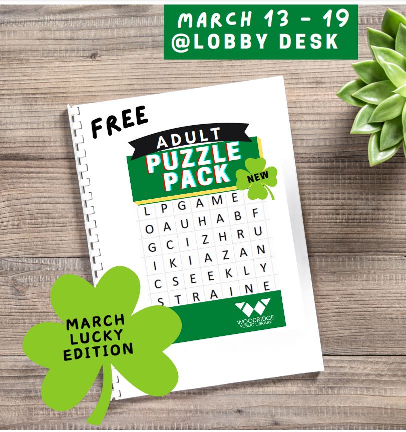 March Puzzle Packet Cover