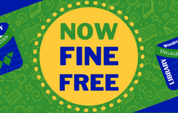 "Now fine Free" banner
