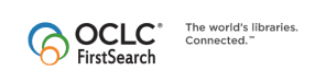 OCLC logo with the words "OCLC FirstSearch The world's libraries. Connected."