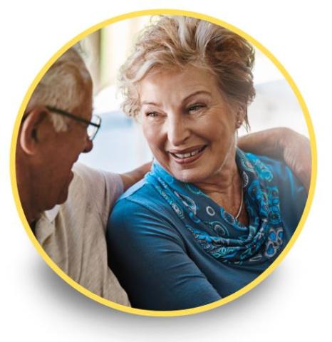 Smiling senior woman