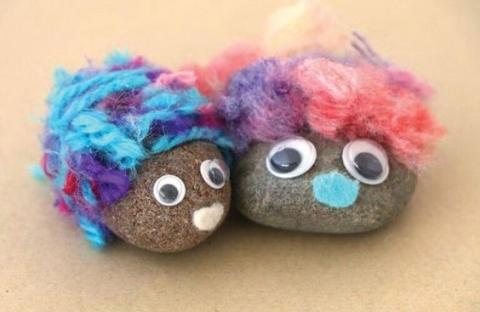 Fluffy Pet Rocks