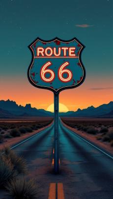 Route 66 Sign