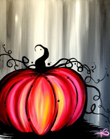 Painted Canvas, Pumpkin