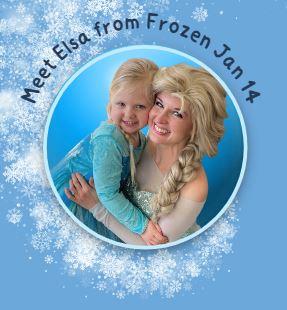 Elsa with girl