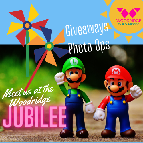Pinwheels and Mario characters
