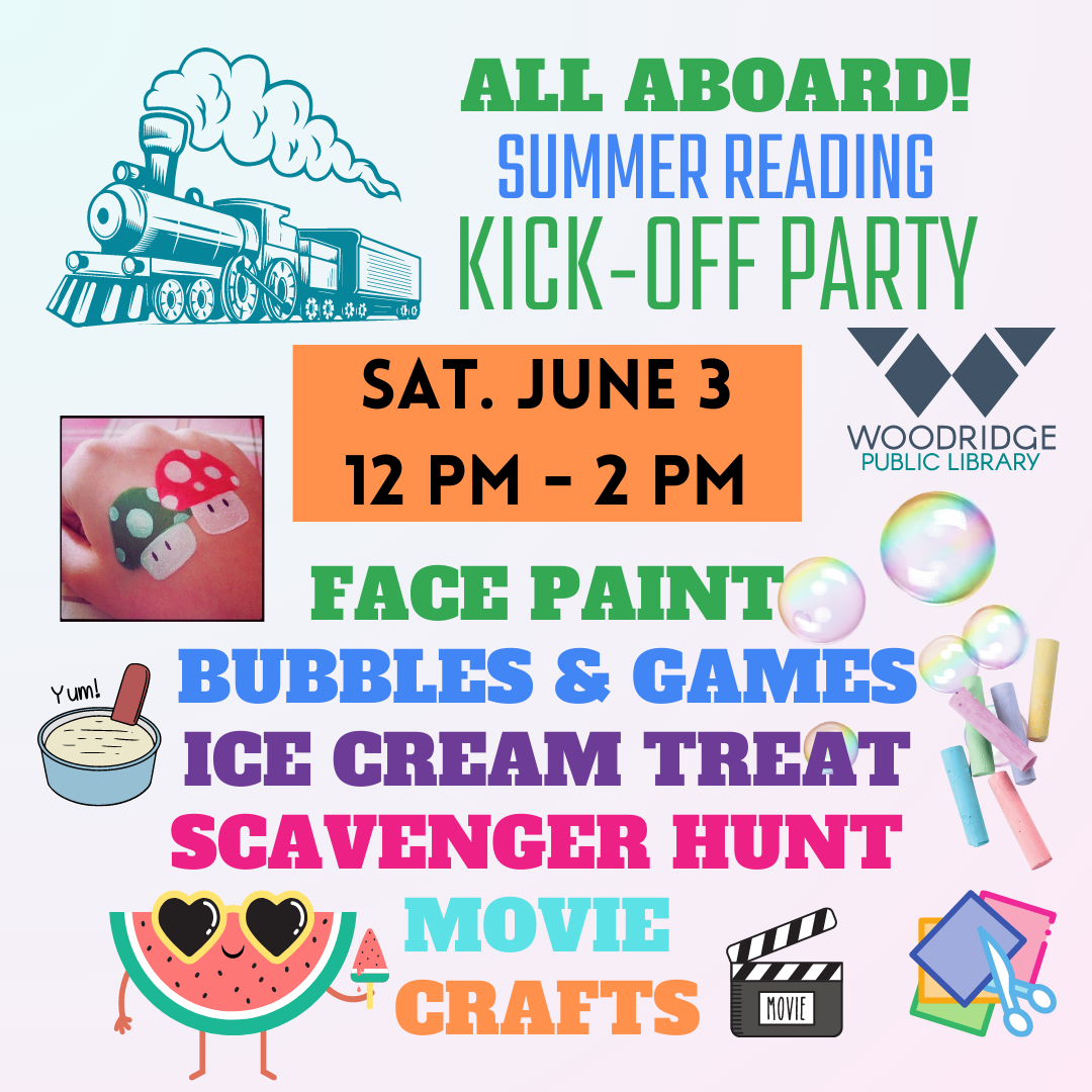 Summer Reading Party Sign