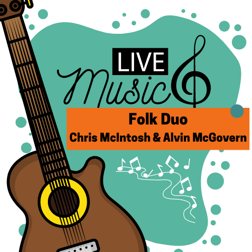 Image of guitar and music notes